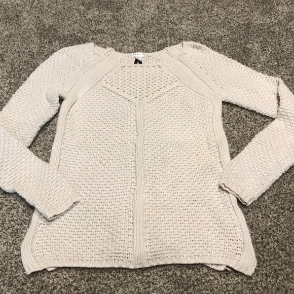 🌸3/20 Dynamite cream knit sweater - Picture 1 of 2